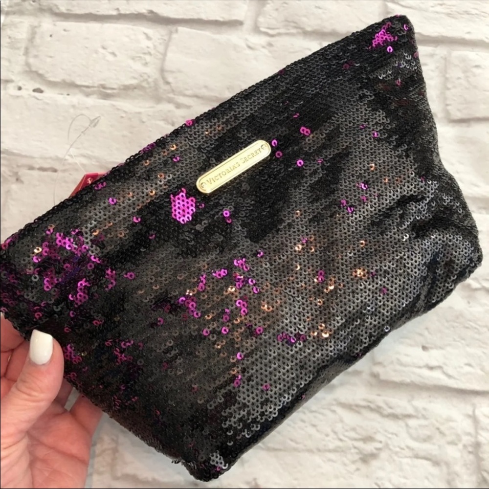 Victoria’s Secret Sequin Cosmetic Clutch Bag